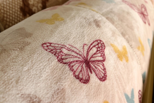 detail vzoru na vankúši