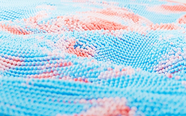 detail výšivky na plátne